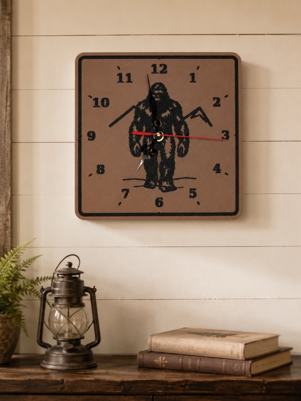 Bigfoot Clock